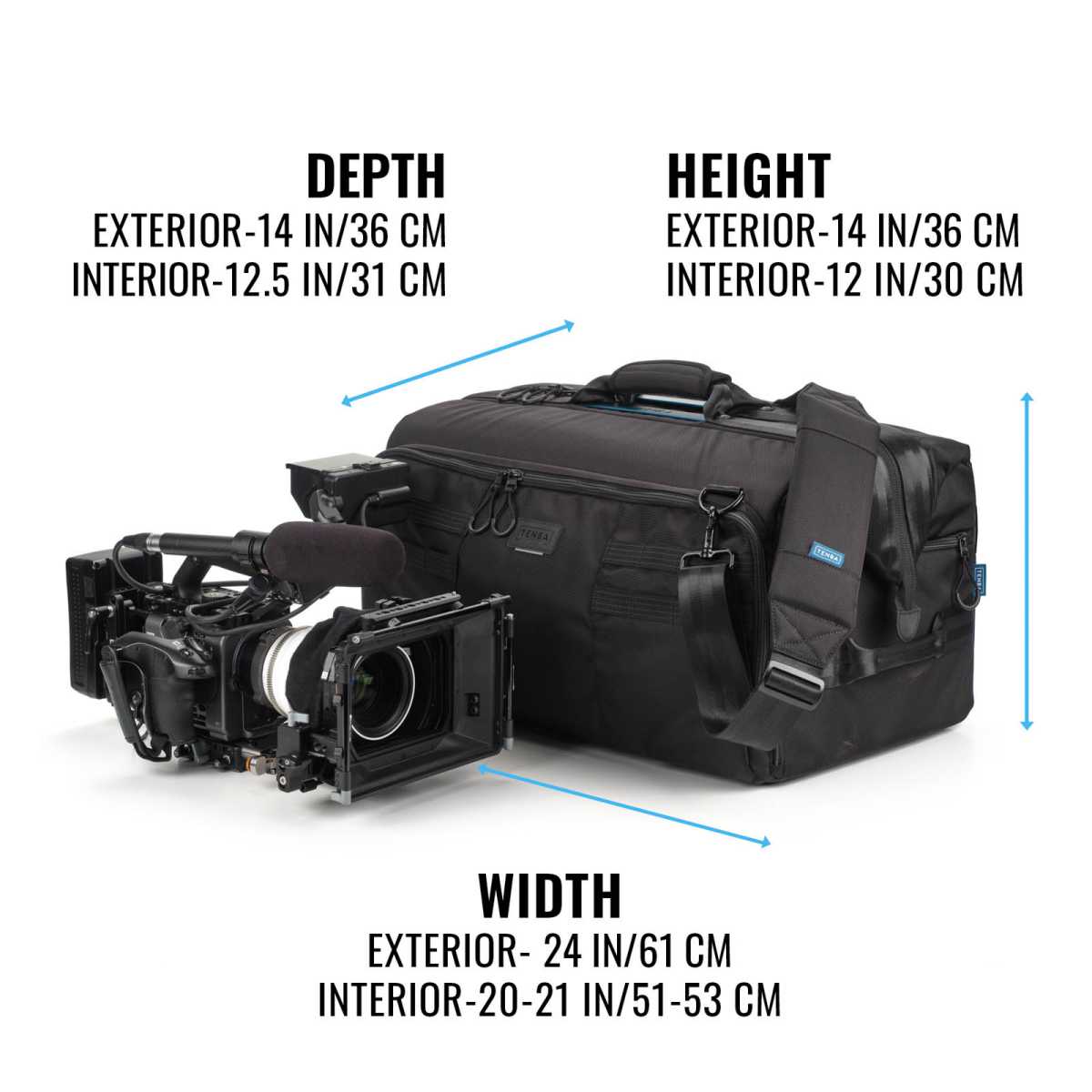 Schoudertas Video Cineluxe 21 Hightop - Afbeelding 2