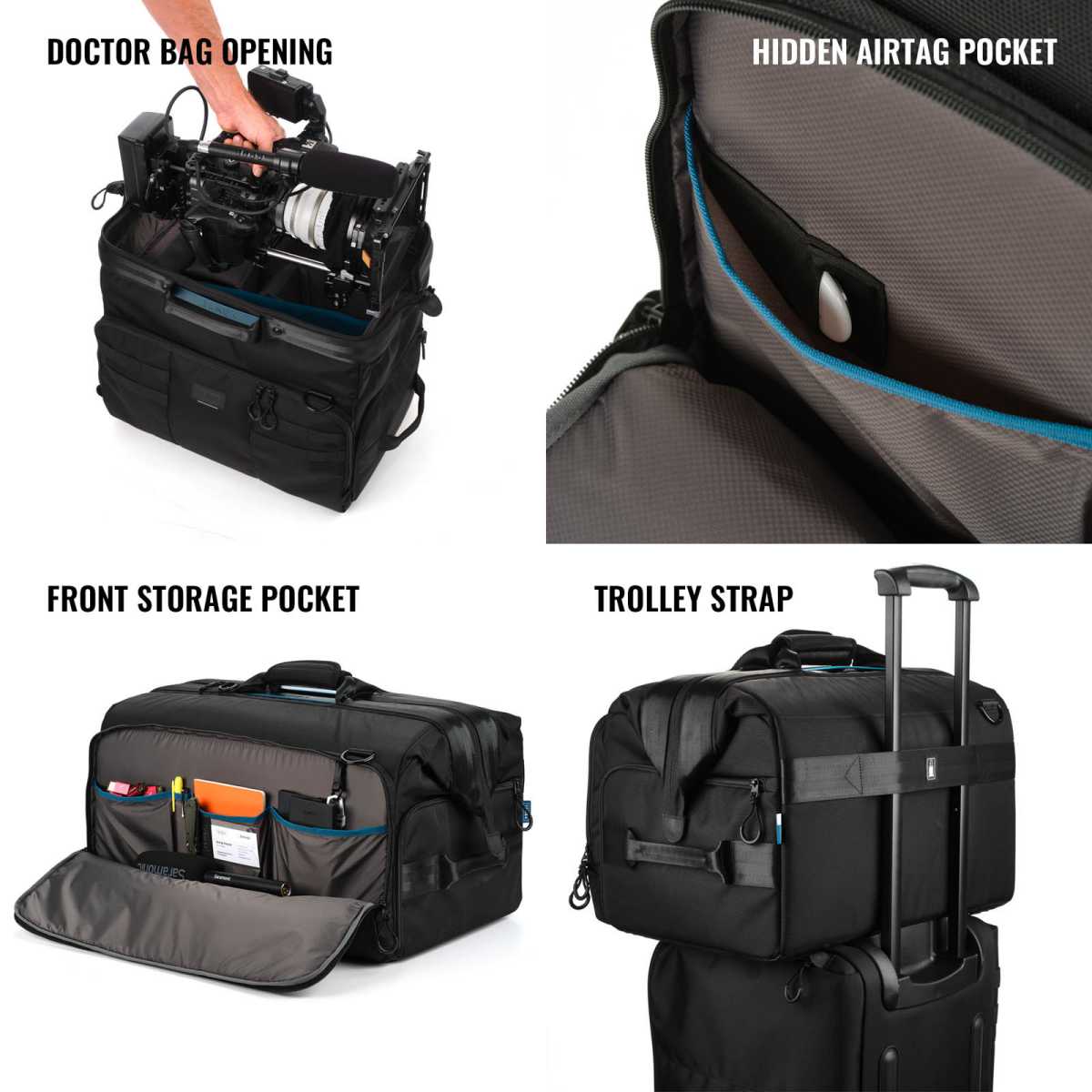 Schoudertas Video Cineluxe 21 Hightop - Afbeelding 4