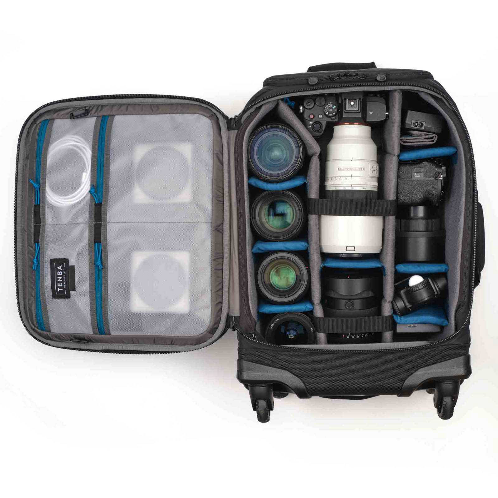 Trolley Rugzak 28L Axis - zwart - Afbeelding 10