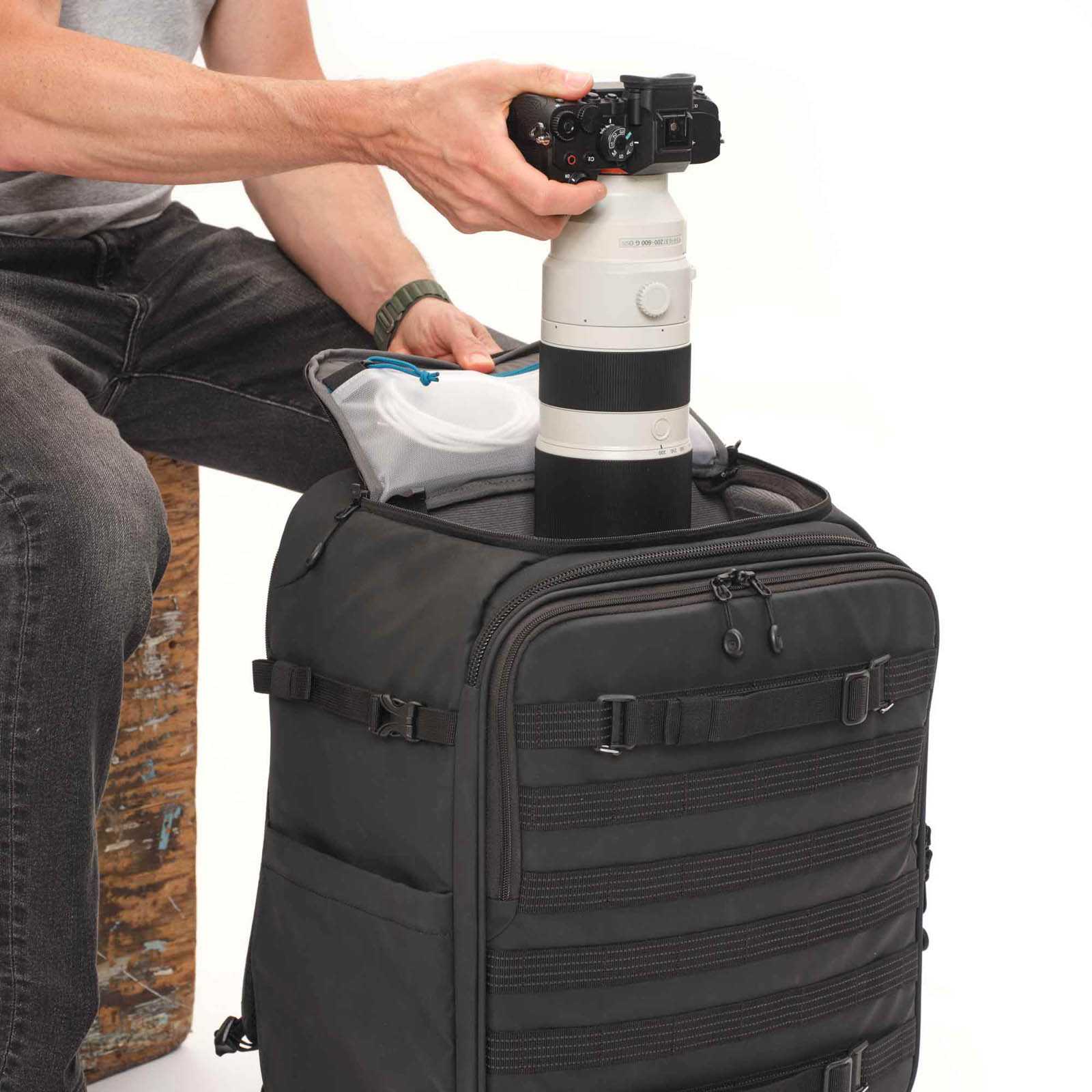 Trolley Rugzak 28L Axis - zwart - Afbeelding 23