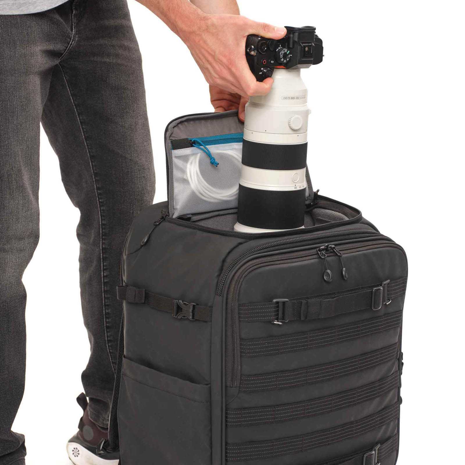 Trolley Rugzak 28L Axis - zwart - Afbeelding 24