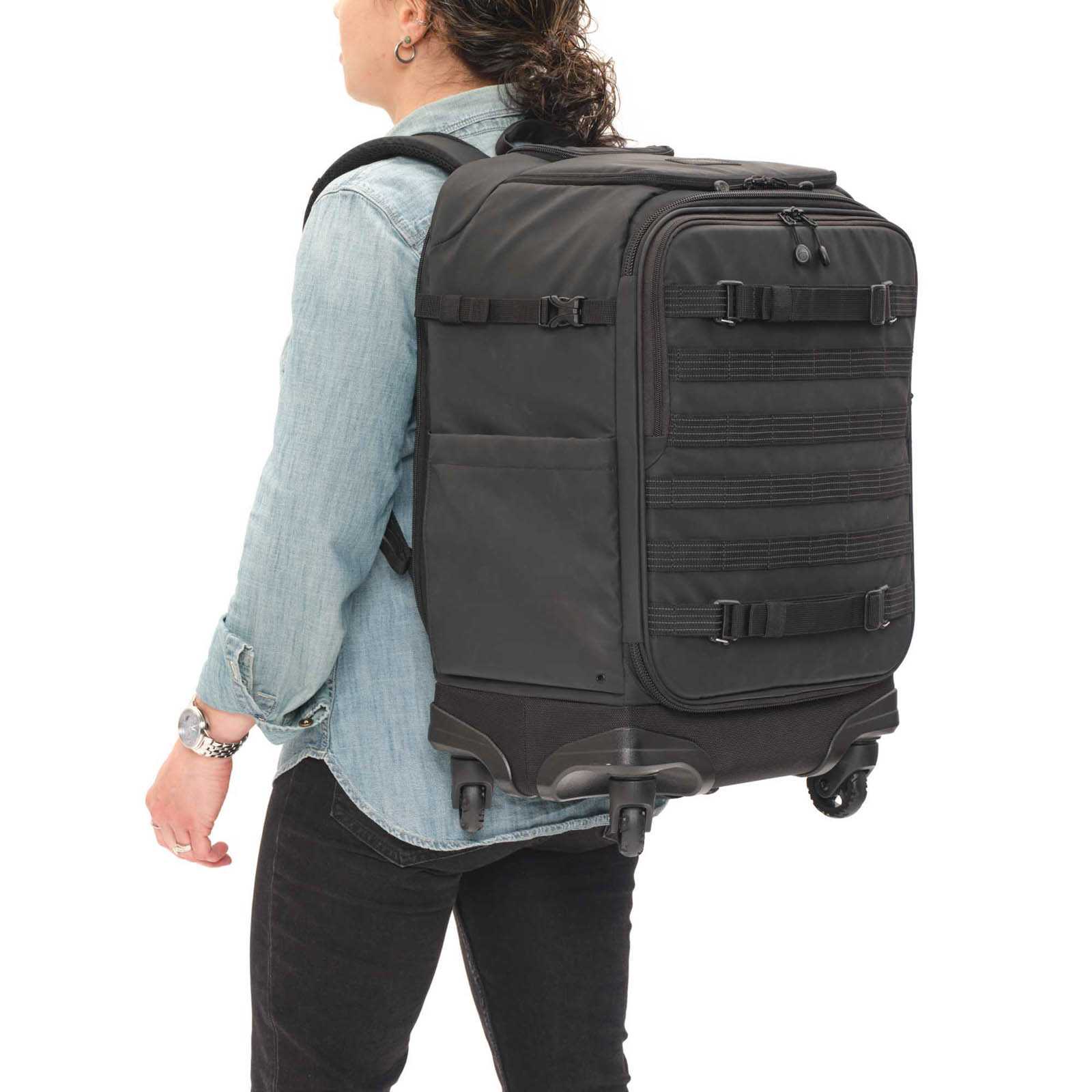 Trolley Rugzak 28L Axis - zwart - Afbeelding 4