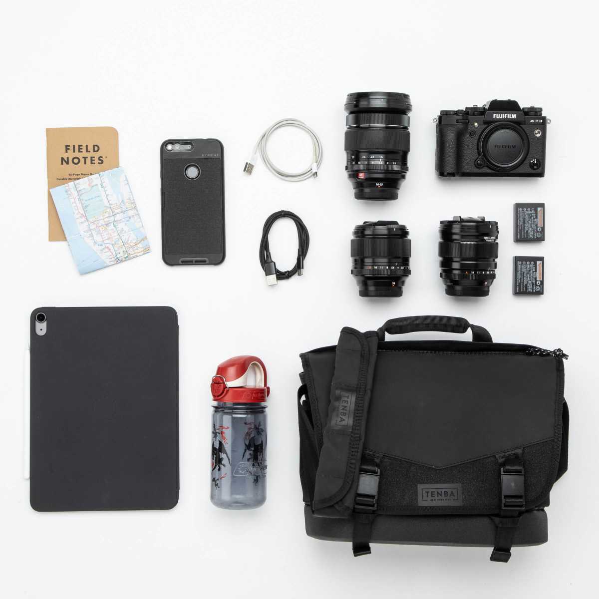 Schoudertas DNA 9 Slim - zwart - Afbeelding 15