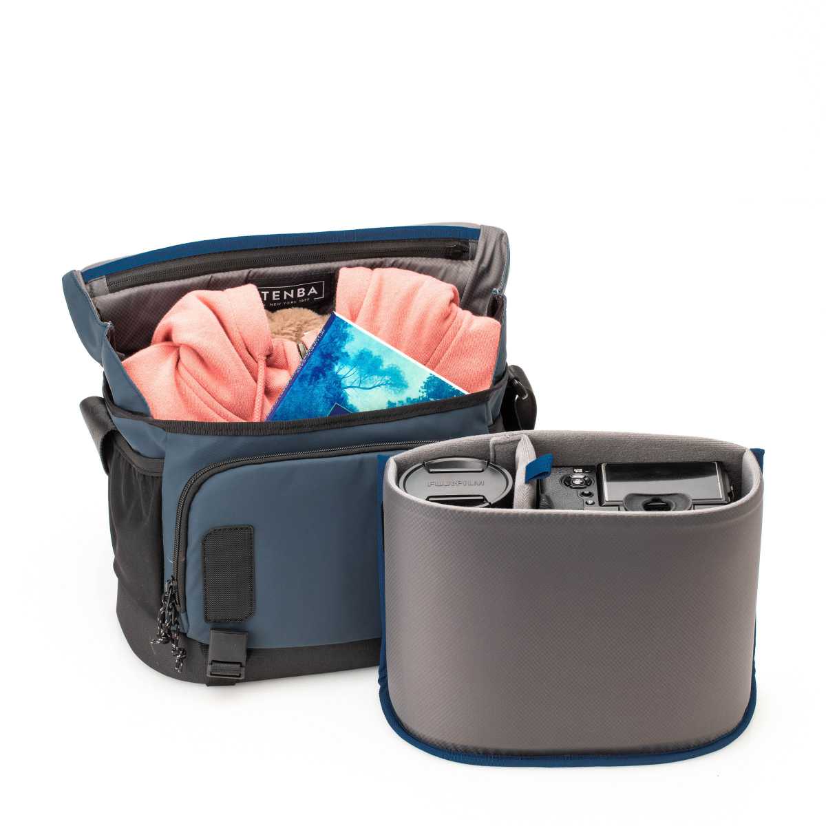 Schoudertas DNA 9 Slim - blauw - Afbeelding 7