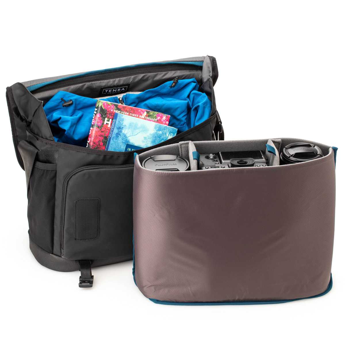 Schoudertas DNA 16 Slim - zwart - Image 6